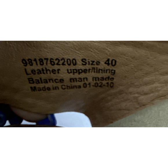 Dansko Women's Serena Sandal Floral Wedge Leather Size US 9.5 EURO 40 - Picture 4 of 5